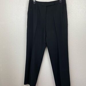 Norton McNaughton Black Dress Slacks Size 8 EUC